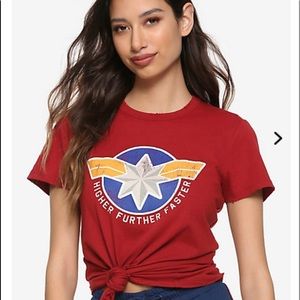 Captain Marvel Graphic Tee